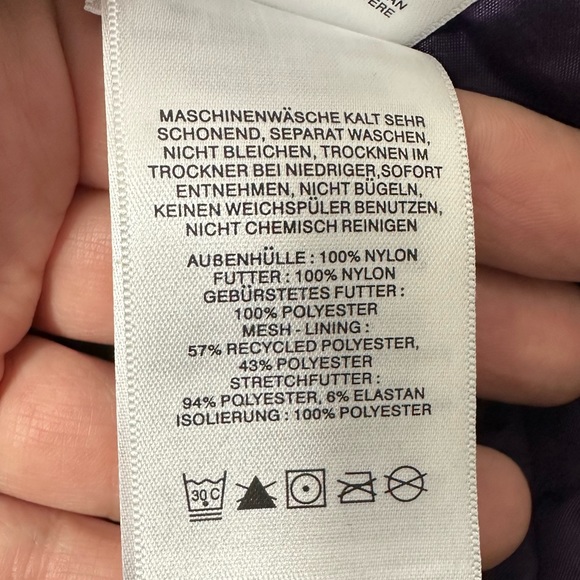 Columbia Tie Dye Print Titanium Snowboard Jacket Coat - Picture 12 of 15